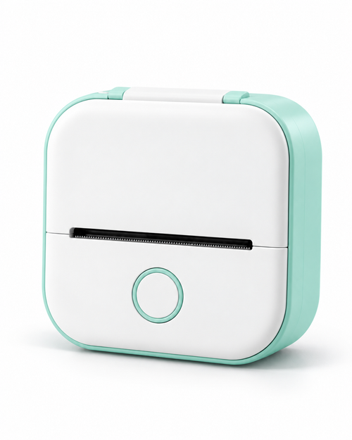 Mini Pocket Printer – Inkless Bluetooth Label & Sticker Maker