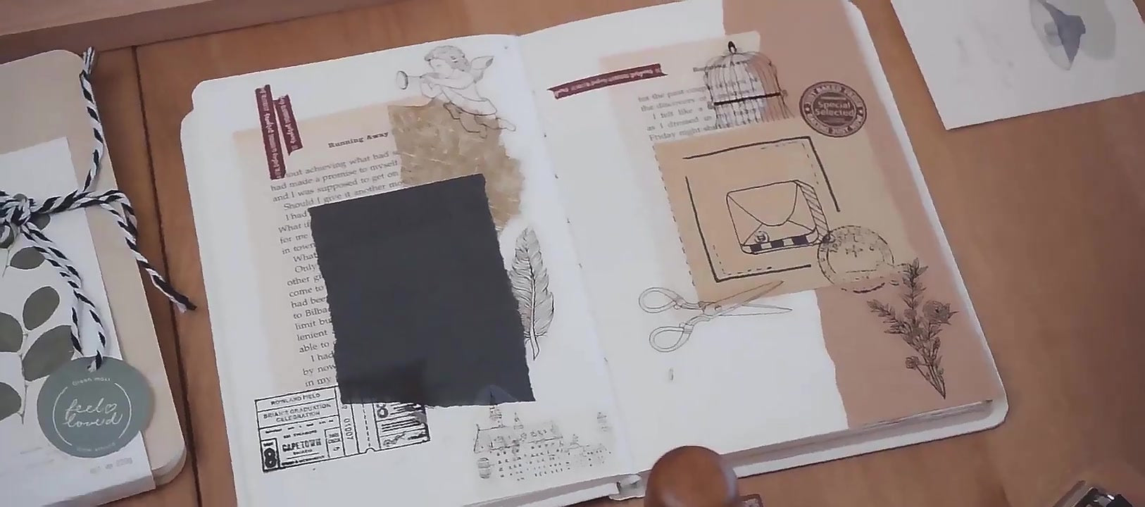 Make your journal look like a magazine.